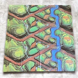 Battle Masters 1992 Vinyl Battle Mat 55x57 Warhammer REPLACEMENT PART ONLY - VG+